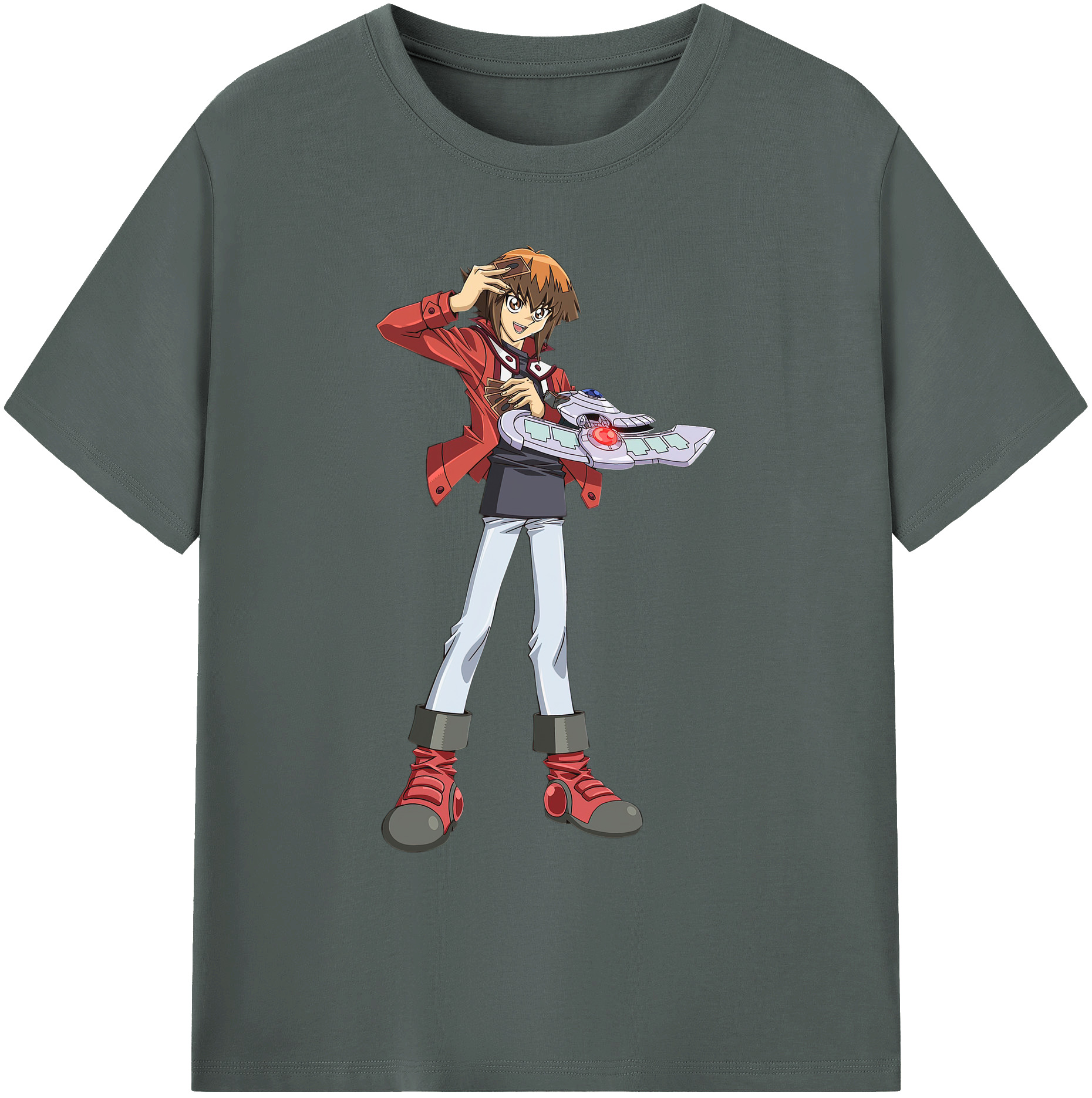 （画像用） 遊☆戯☆王 Yu-Gi-Oh! 綿100％ メンズ半袖Tシャツ｜肌触りやわらか＆通気性